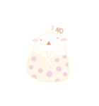 Little cute egg and friends（個別スタンプ：18）