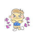 昭和な子（個別スタンプ：4）