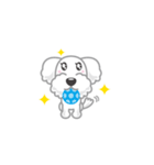 毎日使える★かわいい「子犬」スタンプ！（個別スタンプ：2）