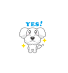 毎日使える★かわいい「子犬」スタンプ！（個別スタンプ：7）