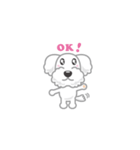 毎日使える★かわいい「子犬」スタンプ！（個別スタンプ：8）