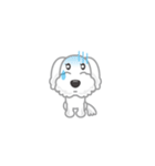 毎日使える★かわいい「子犬」スタンプ！（個別スタンプ：21）