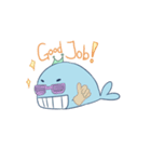 ANGry whaLE（個別スタンプ：11）