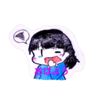 ポニテっ娘（個別スタンプ：1）