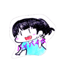 ポニテっ娘（個別スタンプ：5）