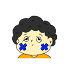 あふろの男の子（個別スタンプ：3）