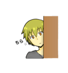 男子学生スタンプ（個別スタンプ：7）