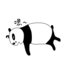 Panda No-earring（個別スタンプ：3）