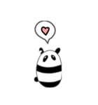 Panda No-earring（個別スタンプ：13）