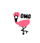 flamingo（個別スタンプ：4）