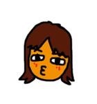 顔で言う、カオカオ。（個別スタンプ：2）