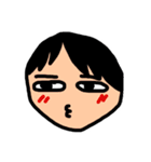 顔で言う、カオカオ。（個別スタンプ：14）