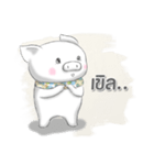 moona a cute piggy（個別スタンプ：21）