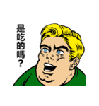 The funny character by American comics（個別スタンプ：29）