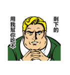 The funny character by American comics（個別スタンプ：35）