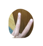 finger count（個別スタンプ：2）