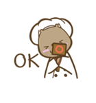 Cooking Bear (Cute)（個別スタンプ：3）