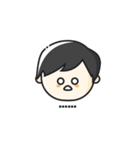 conversation with pure face（個別スタンプ：5）