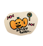 ネガティブハロウィン（個別スタンプ：8）