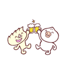 ぶたまんと仲間たち（個別スタンプ：3）