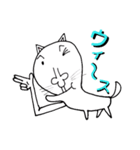 キモカワ犬（個別スタンプ：6）