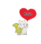 orchestra Horn traditional Chinese（個別スタンプ：16）