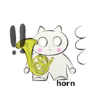 orchestra Horn traditional Chinese（個別スタンプ：38）
