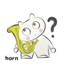 orchestra Horn traditional Chinese（個別スタンプ：39）
