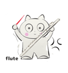 orchestra Flute traditional Chinese（個別スタンプ：29）