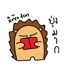 Hedgehog ＆ Squirrel（個別スタンプ：10）