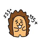 Hedgehog ＆ Squirrel（個別スタンプ：15）