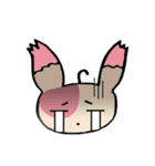 BOBO the imperfect Rabbit（個別スタンプ：5）