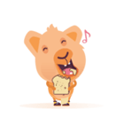 IS THIS A BEAR OR A DOG ？（個別スタンプ：21）
