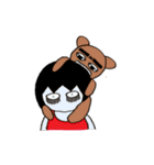 くまくぼさん（個別スタンプ：20）