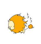 寝癖ライオン（個別スタンプ：25）