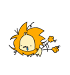 寝癖ライオン（個別スタンプ：26）