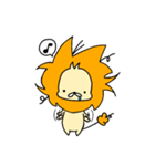 寝癖ライオン（個別スタンプ：28）