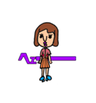 トモローちゃんとアモちゃん（個別スタンプ：4）