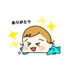 脱力系ベイビーかけたん（個別スタンプ：6）