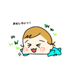 脱力系ベイビーかけたん（個別スタンプ：7）
