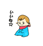 脱力系ベイビーかけたん（個別スタンプ：8）