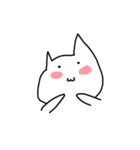 ゆるしろねこちゃん（個別スタンプ：31）