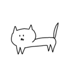 ゆるしろねこちゃん（個別スタンプ：39）