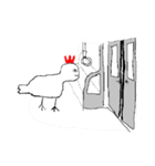 例のあのにわとり（個別スタンプ：39）