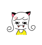 Little girl and her world.（個別スタンプ：18）