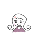 Little girl and her world.（個別スタンプ：31）