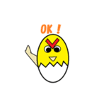ひよこシンプルスタンプ（個別スタンプ：8）