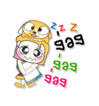 ...Miss YoYo. Love dog！！..（個別スタンプ：19）