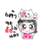^_^..Miss. Sayo and cat..（個別スタンプ：34）
