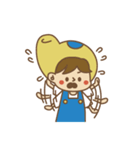 ほちょうき工場のかわいい妖精たち（個別スタンプ：21）